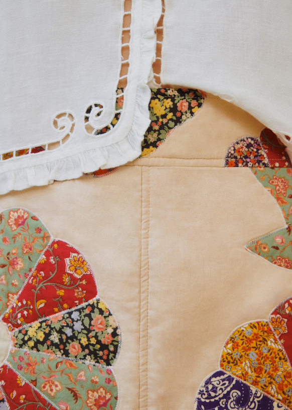 Neli スカート - Sézane x SEA NY - ウッドストックパッチワーク