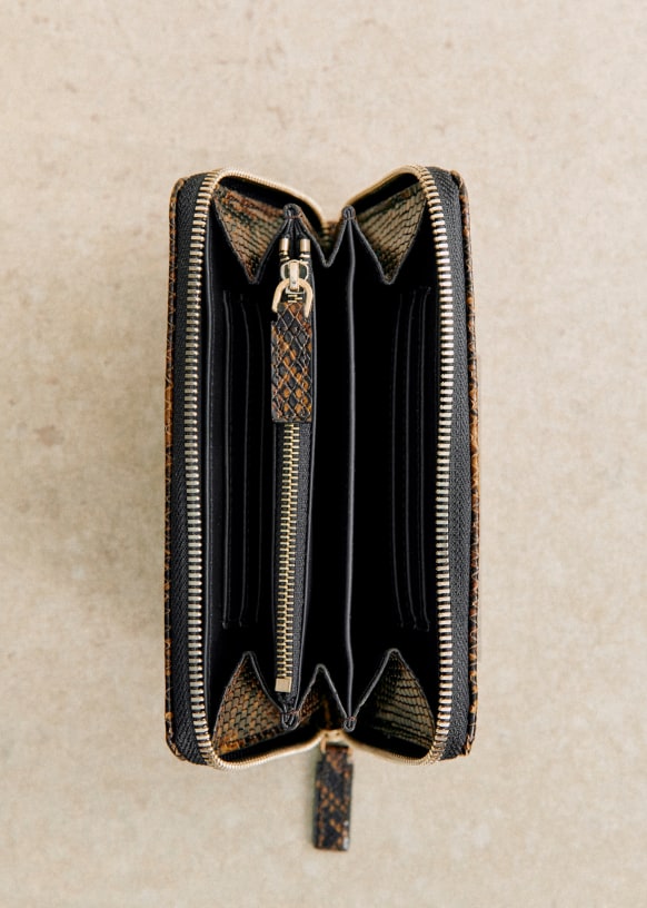 Trunk Chain Wallet Python Leather - Wallets and Small Leather