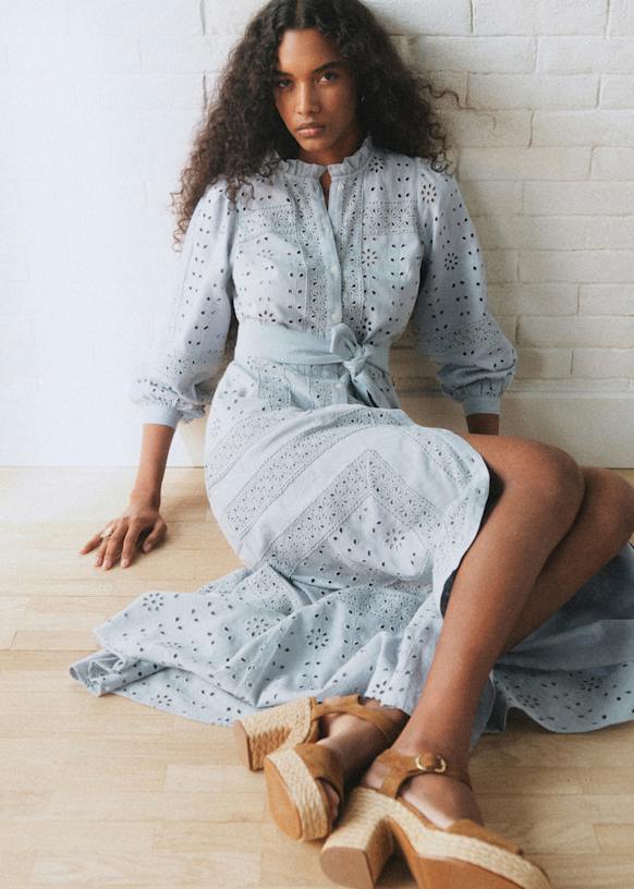 Robe Romina - Bleu Ciel