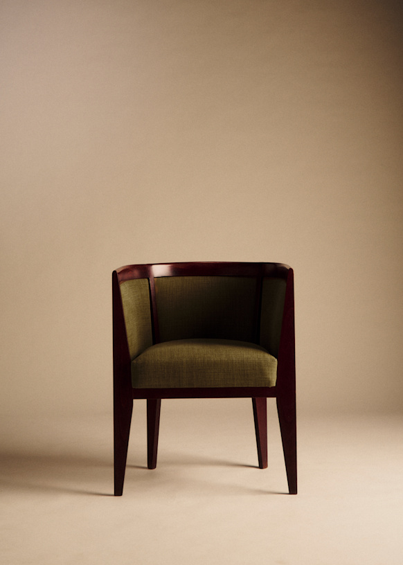 Fauteuil style art déco vintage