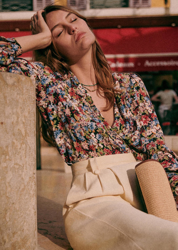 Blouse - Fall is blooming - Viscose 