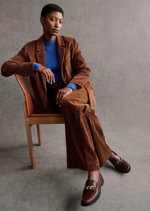 WAWABABY Pantalu00f3n Martin Wawa Celeste Algodu00f3n Pima