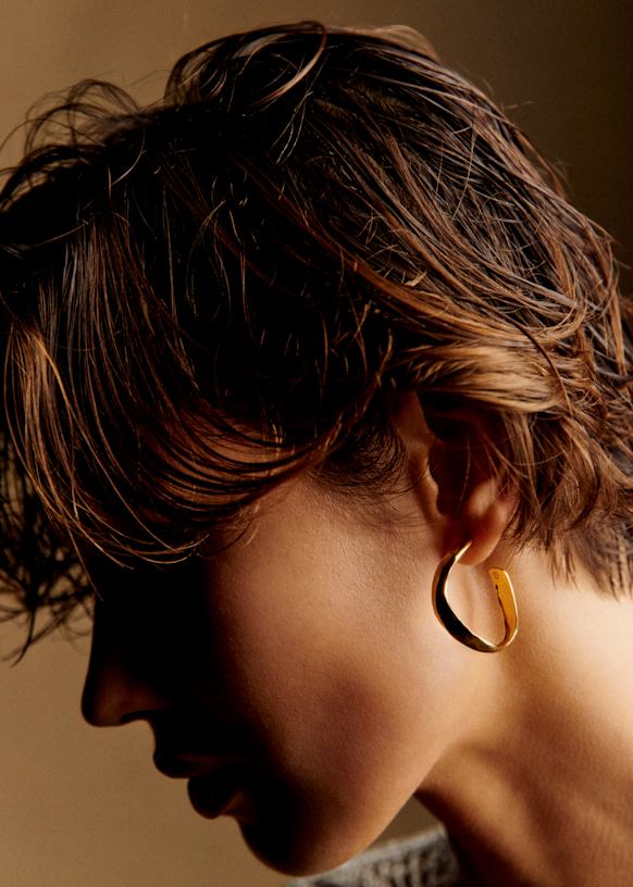 Ariane Earrings in Gold Ariane Earrings in Gold