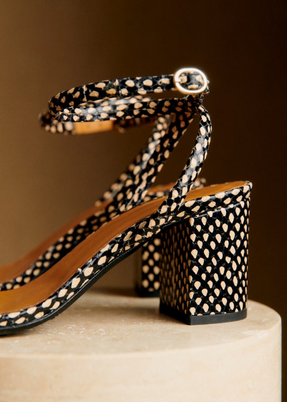 YELLO / GRACE PLATFORM SANDALS