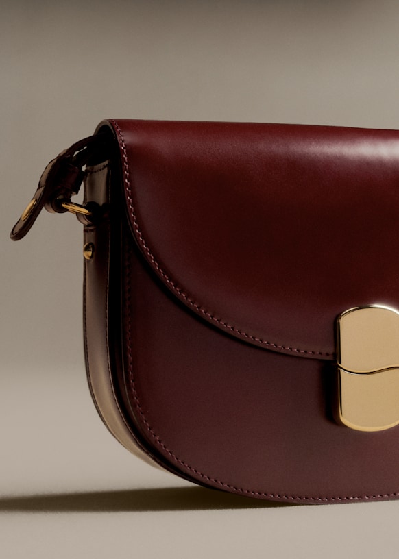 Sezane Claude leather bagセザンヌのレザーバッグブラック Sezane