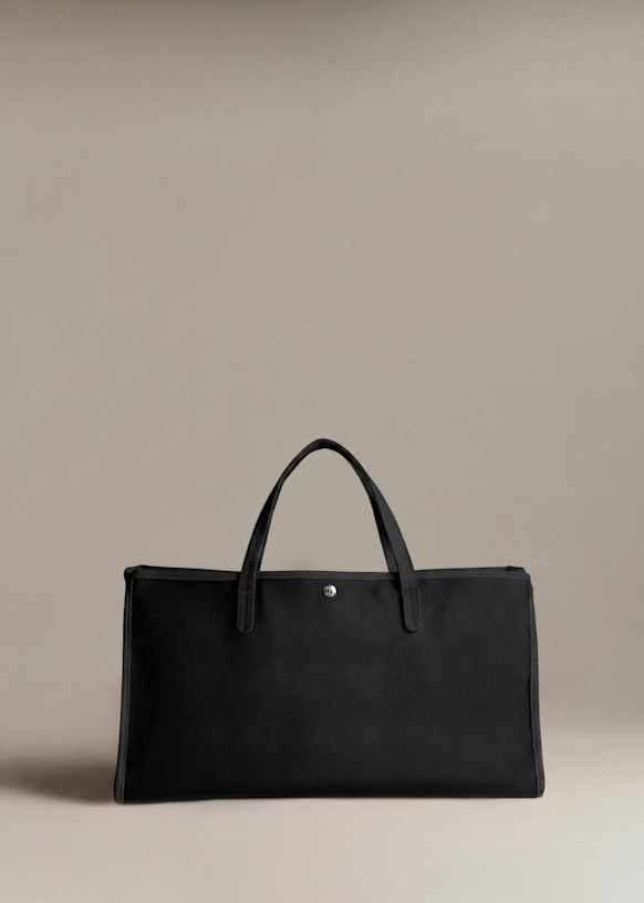 Suzanne Tote Bag - Brown - Organic cotton - organic textile - Sézane