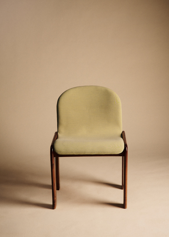 Lot of 5 chaises style Scarpa vintage