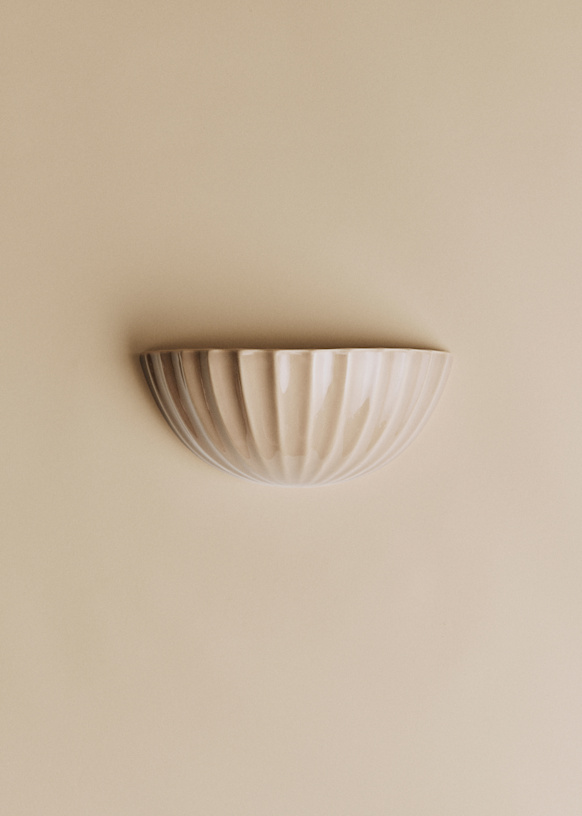 Traviata Sconce - Sage Green - Ceramic - Octobre Éditions