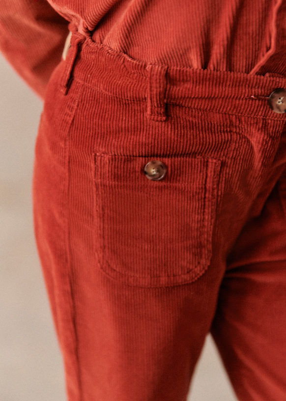 Le 70's trousers - Dark blue denim - Organic cotton