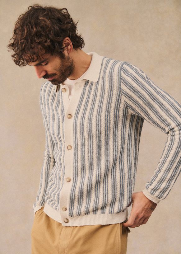 Ripley - CARDIGAN ALGODÓN MUJER TOMMY JEANS ROJO 76J3375 - S CON BOTONES