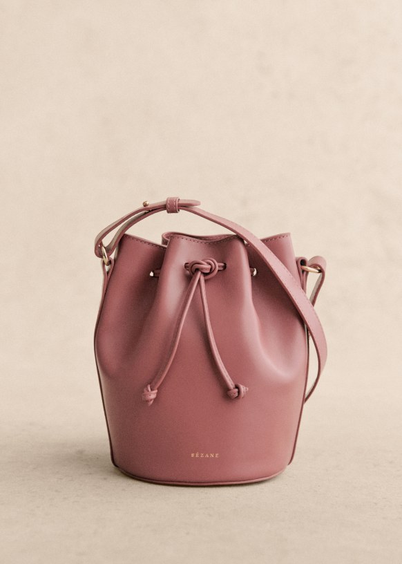 Farrow Mini Bag Natural heritage Bovine vegetable tanned leather Sezane