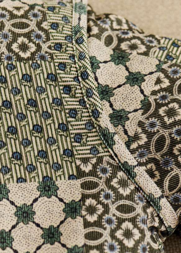 Sari Coat - Petit Sézane x Antoinette Poisson - Dominote Patchwork