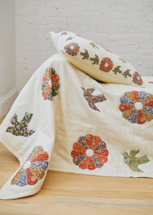 Bedspread - Sézane x Sea New York - Woodstock Patchwork - Cotton