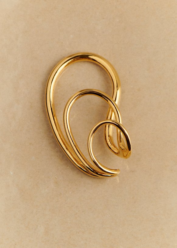 Alanna Recycled Cuff Earring