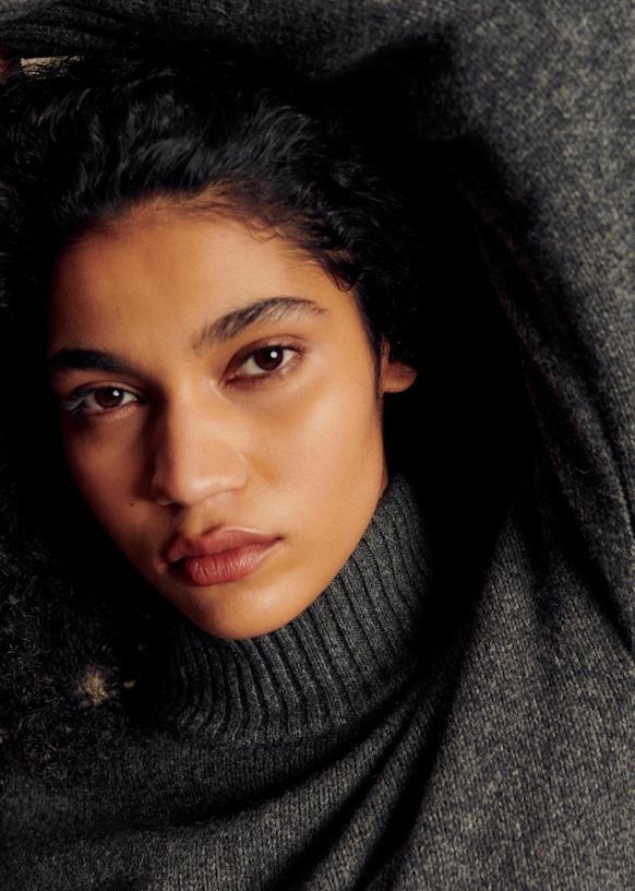 Paulie Dress - Charcoal Grey - Yak - Sézane