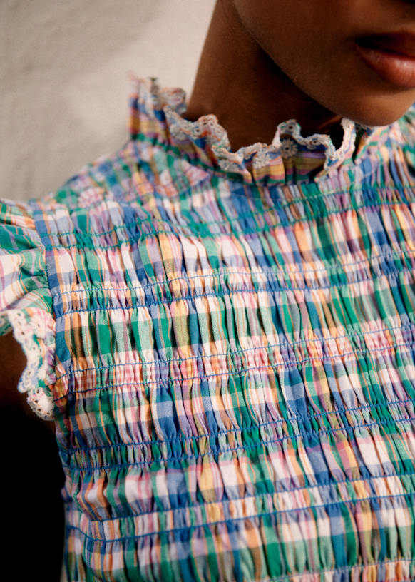 Liorane Blouse - Ecru - Organic Cotton - Sézane