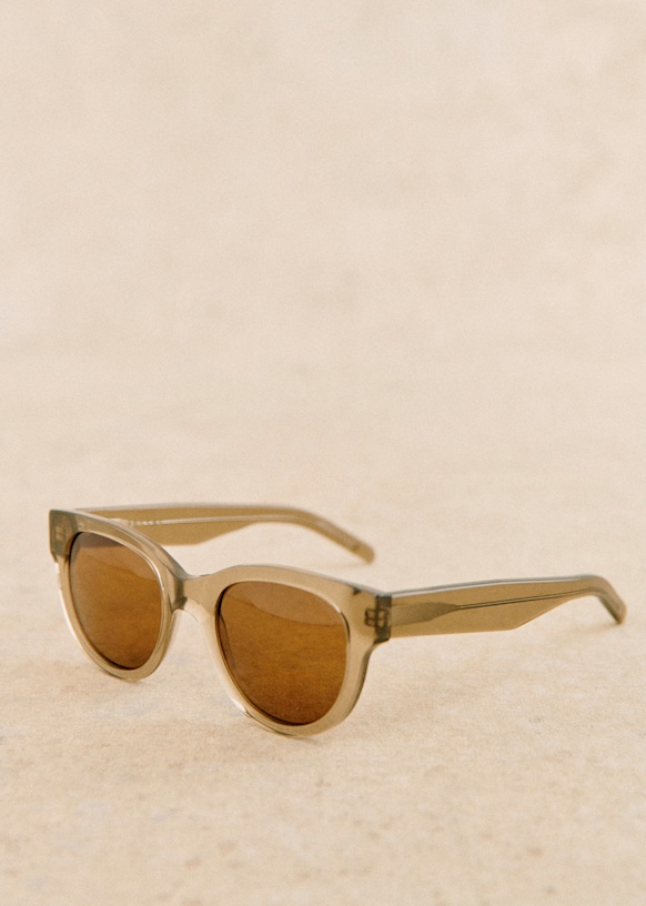 Chiara Sunglasses - Khaki - Sézane