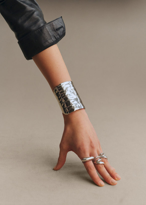 Victor Bracelet - Silver - Majority recycled brass - Sézane