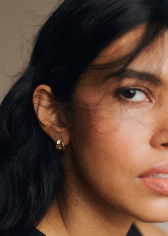 Anae ピアス - ゴールド - Sézane