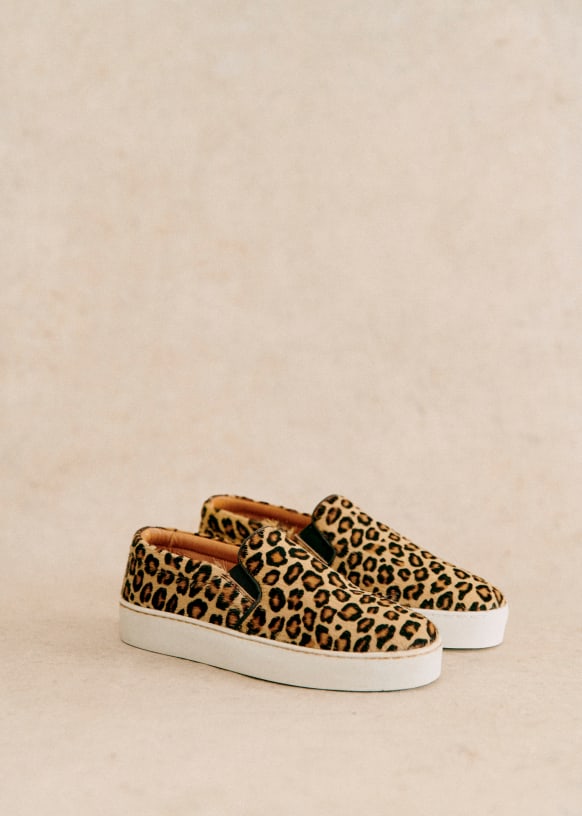 Basket sezane leopard discount