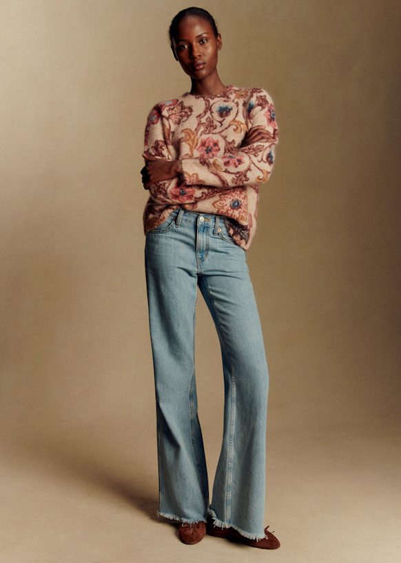 Pull Hedi - Imprimé ornementale mordore