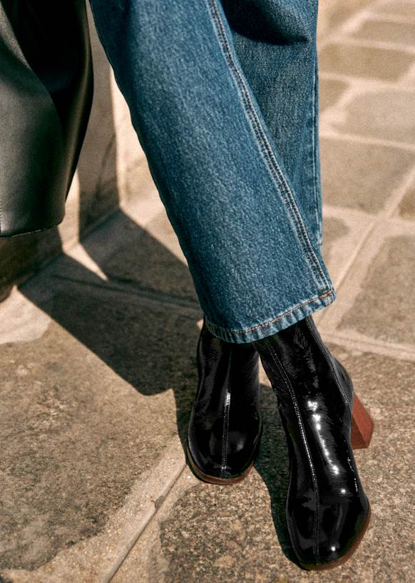 Bottines sezane noires shop