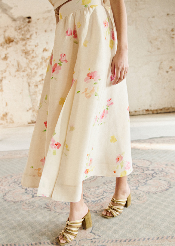 Sophie Stripe Cellah Skirt