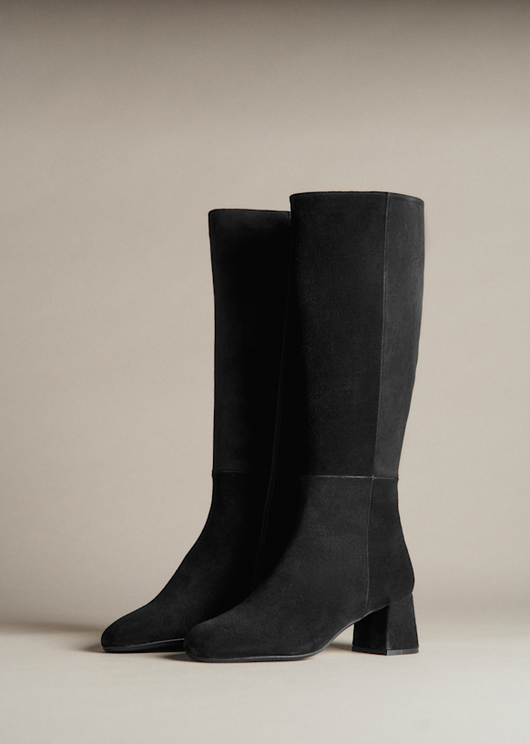 Claudia Boots - Mocha - Bovine leather - Sézane
