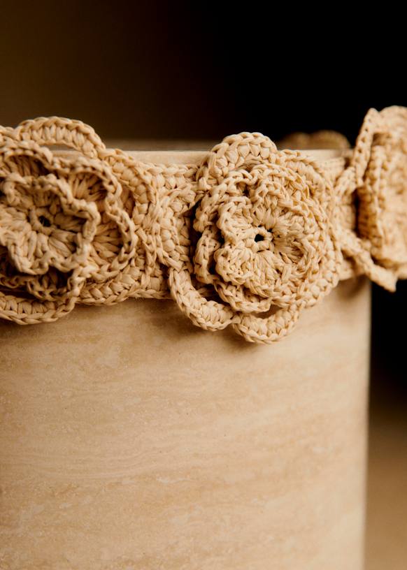 Nahia Raffia Belt - Natural main image 0