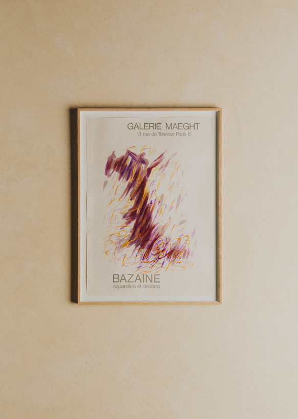 Affiche Galerie Maeght, Bazaine