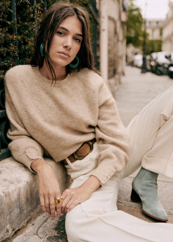 Louise Jumper - Light Beige - Super kid 