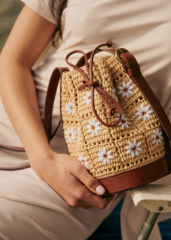 Sac bourse farrow sezane on sale