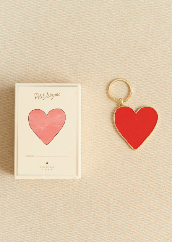 Porte-clé Coeur Rouge