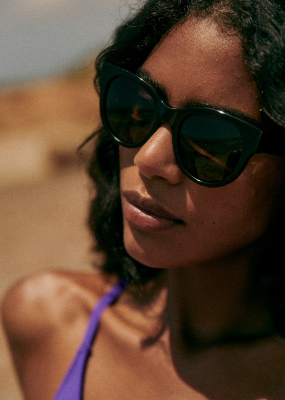 Chiara Sunglasses - Amber - Sézane