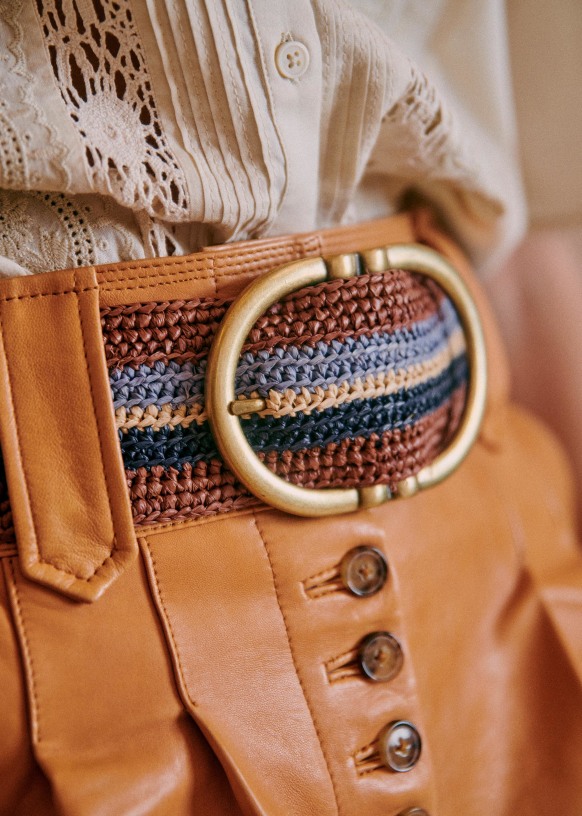 Fétiche Belt - Natural Raffia - Raffia