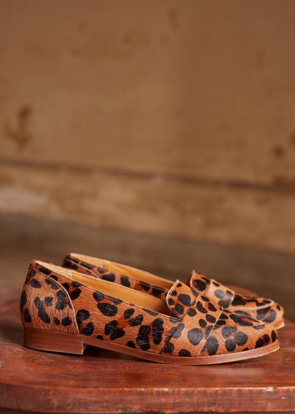 mocassins leopard sezane