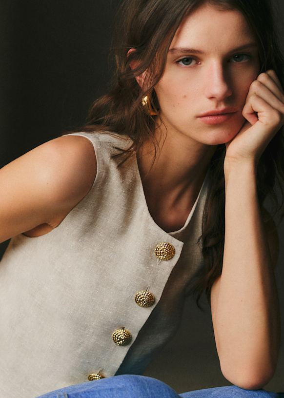 Altea Blouse - Beige - Viscose - Sézane