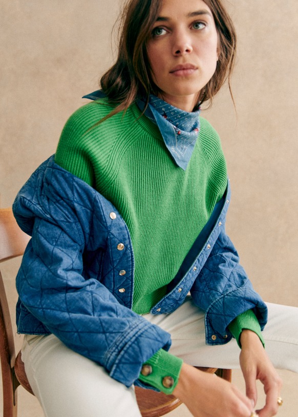 Dakota Jacket - Floral check - Organic cotton - organic