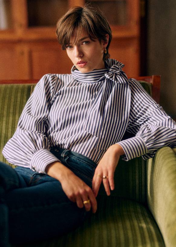 Coleta Shirt - Sézane x MDLO - Ecru - Organic cotton - organic