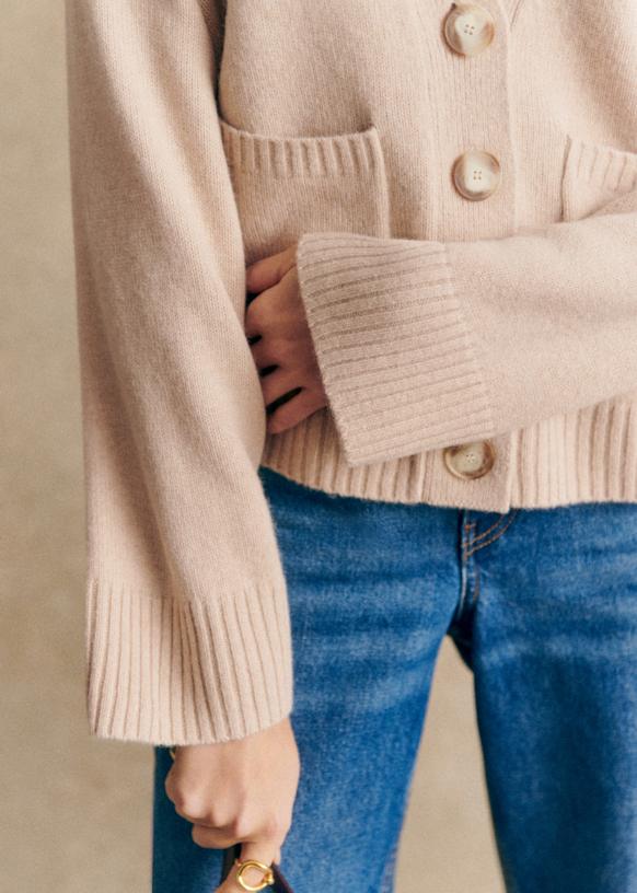 Jady Cardigan - Camel - Yak - Sézane