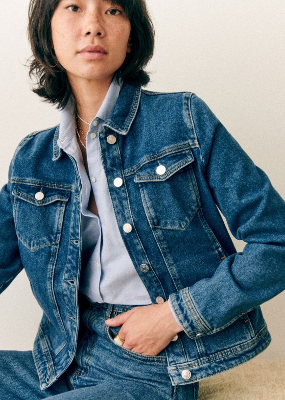 Veste jean sezane outlet