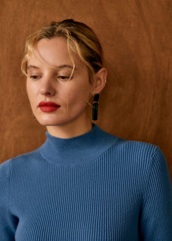 【sezane/セザンヌ】Harper ドレス ハイネック ミディドレス sezane/セザンヌ】Harper ドレス ハイネック ミディドレス
