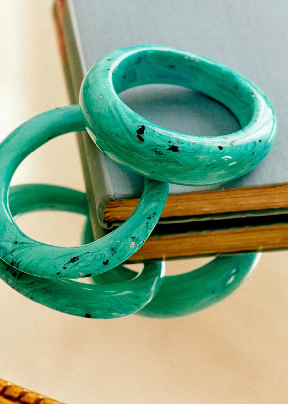 一番人気物 Denim - Set Bracelet Luca - Sézane - Resin アクセサリー