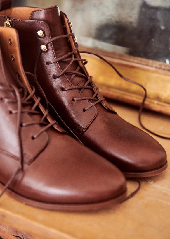 sezane low henry boots