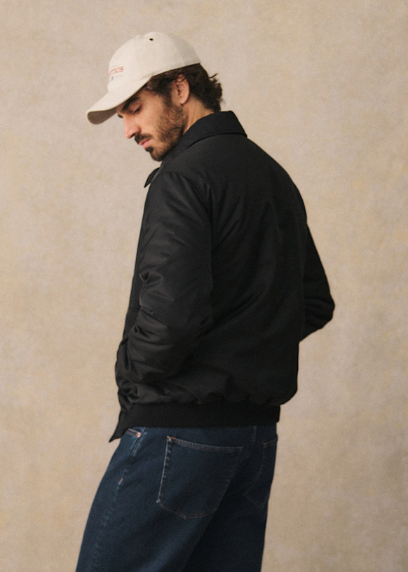 Storm Blouson - Black - Polyamide - Sézane
