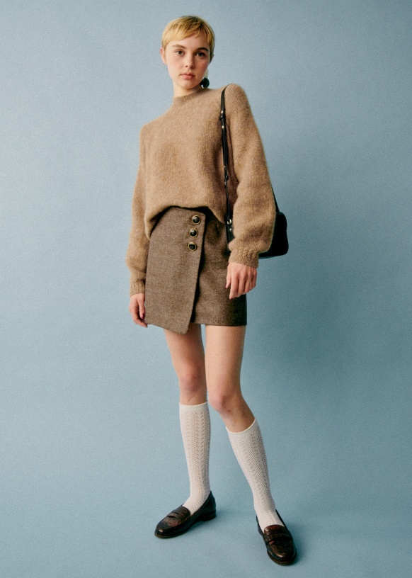 Jupe Peter Marine Sezane