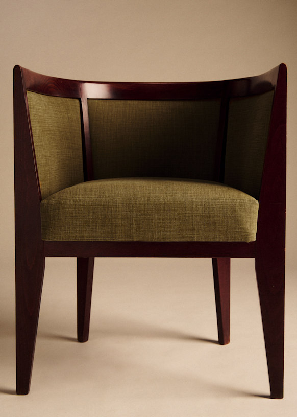 Fauteuil style art déco vintage