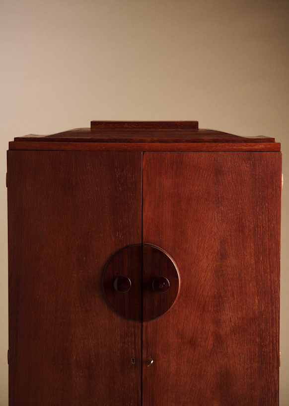 Armoire art déco in chêne années 30