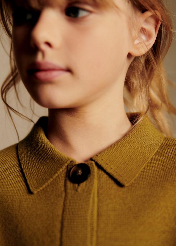 Betty カーディガン - ローズウッド - メリノウール - Sézane