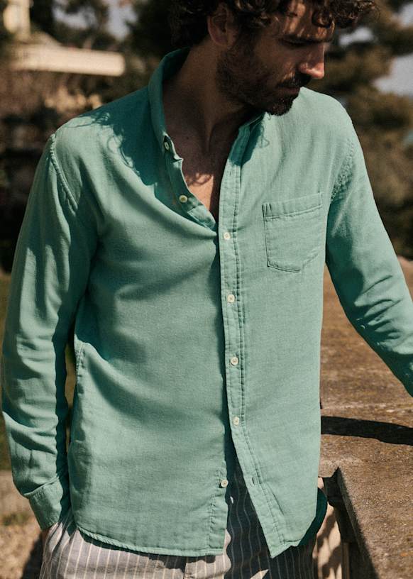 Luke Shirt - White - Cotton - Sézane